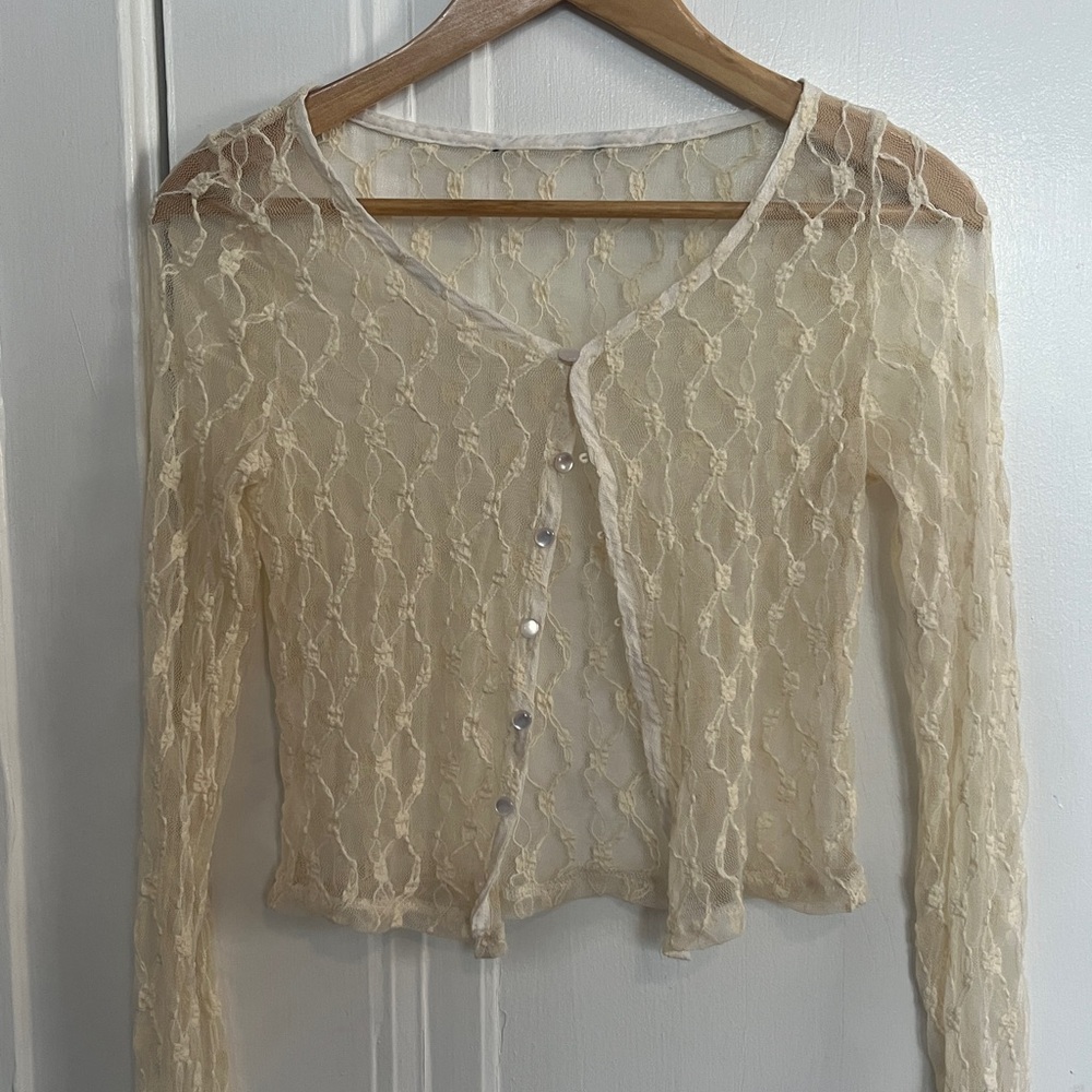 lace cardigan
